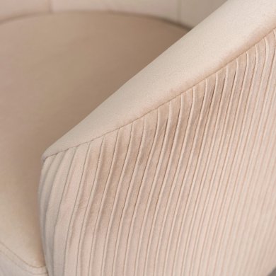 Кресло мягкое Mebel Elit STELLA Welur Бежевый - 10 Кресло мягкое Mebel Elit STELLA Welur Бежевый ME.STELLA/BZ/ZL/V/FW фото - 10