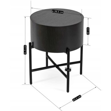 Журнальный стол Mebel Elit CEVES Черный ME.CEVES/CZ/L фото - 7