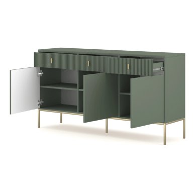 Комод Mebel Elit MARCOS Зеленый W.MAGGIORE/MA03/Z/N.ZL/U.ZL/KOM3D3S фото - 3