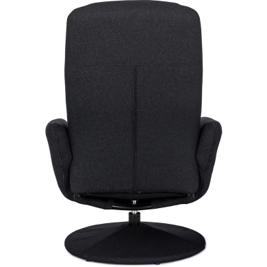 Кресло мягкое раскладное с реклайнером  Mebel Elit TONY Черный ME.TONY2/CZ/T/FW фото - 7