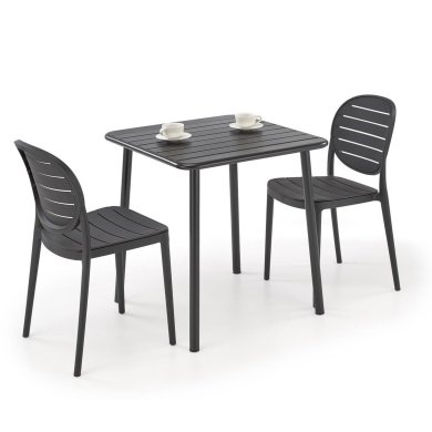 Садовий стілець Halmar K529 Чорний V-CH-K/529-KR-CZARNY фото - 6