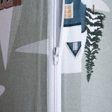 Комплект постільної білизни Homla FROLIC 140x200 см Принт 236390 фото - 4