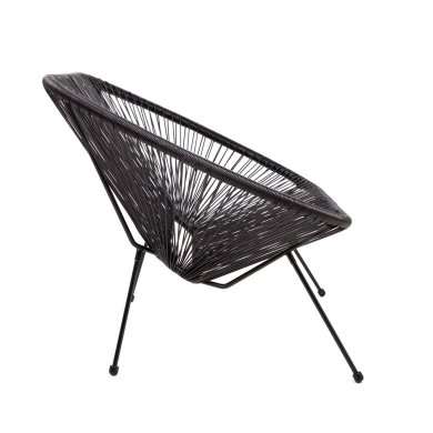 Садова лава Homla ACAPULCO Чорний - 3 Садова лава Homla ACAPULCO Чорний 230432 фото - 3