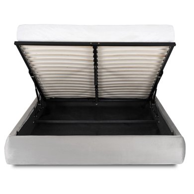 Кровать Mebel Elit BRISTOL Welur 180x200 см Серый ME.BRISTOL/180/P/V/LOZZPOJ фото - 5