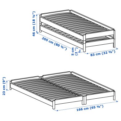 Кровать UTAKER - 6 IKEA Кровать UTAKER (ИКЕА ЮТАКЕР) 00360484 фото - 6