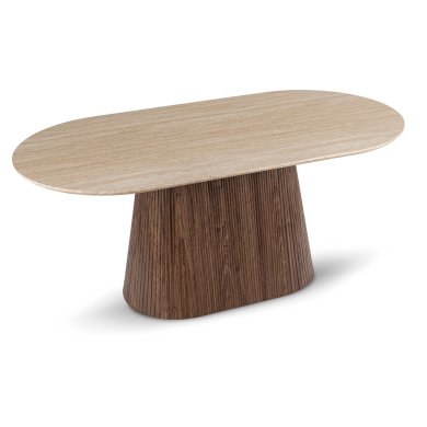 Обеденный стол Mebel Elit GIANNI Травертин ME.GIANNI/TRAW/O/S фото - 3