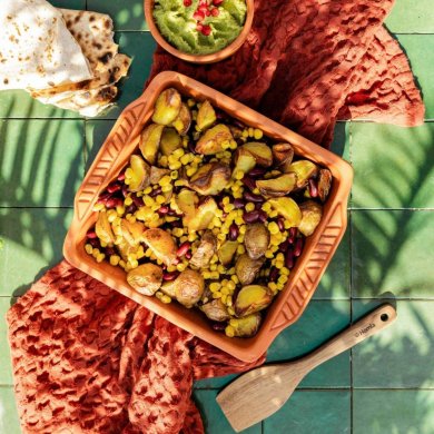 Форма для запікання Homla TUZLA 25x23 см Коричневий 216108 фото - 5