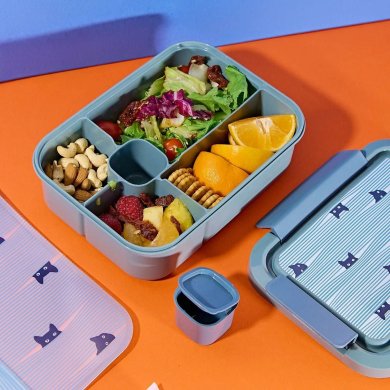 Ланч-бокс Homla KIDDO 1,5 л Синий 233737 фото - 9