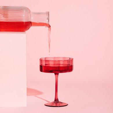 Бокал Homla LUTTO 220 мл Коралловый 240764 фото - 7