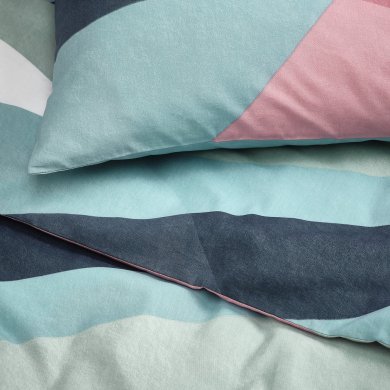 IKEA Комплект постельного белья SVALSTJARTAR 150х200 см Разноцветный (ИКЕА СВАЛСТЬАРТАР) 40587249 фото - 4