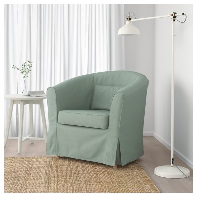 IKEA Кресло мягкое TULLSTA Светло-зеленый (ИКЕА ТАЛЛСТ) 39272716 фото - 8
