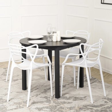 Обеденный стул Mebel Elit CELTIC Белый ME.CELTICII/B/PL/K фото - 6