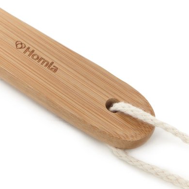 Щітка для сухого та вологого масажу Homla SPAZZO Дерево - 4 Щітка для сухого та вологого масажу Homla SPAZZO Дерево 218754 фото - 4