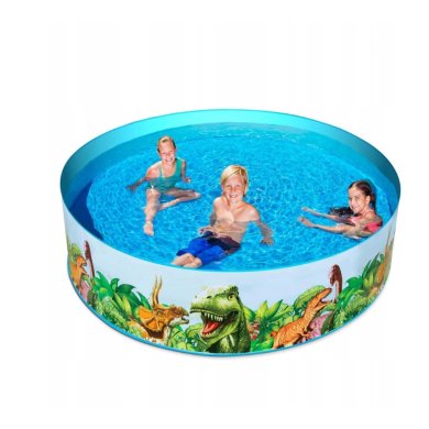 Детский каркасный бассейн Bestway 55001B 244х46 см Принт BES55001B фото - 6