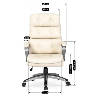 Офісне крісло Mebel Elit STRATO Кремовий - 13 Офісне крісло Mebel Elit STRATO Кремовий ME.STRATO/KR/E/FO фото - 13