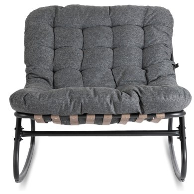 Кресло-качалка мягкое Mebel Elit AURORA Серый - 3 Кресло-качалка мягкое Mebel Elit AURORA Серый ME.AURORA/P/T/FW фото - 3