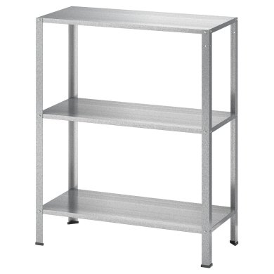 IKEA Стеллаж HYLLIS Серебристый (ИКЕА HYLLIS) 30428326
