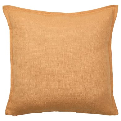 IKEA Декоративная наволочка LAGERPOPPEL 50х50 см Желтый (ИКЕА ЛАГЕРПОПЕЛЬ) 50561809