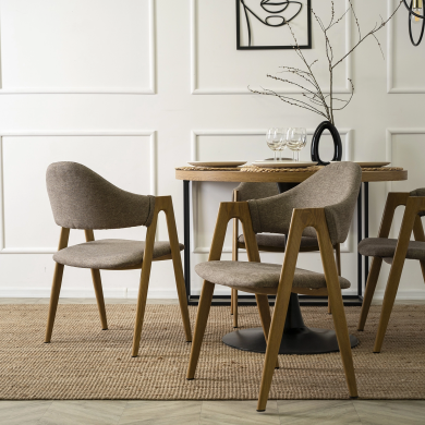 Обідній стілець Mebel Elit RUIZ Бежевий ME.RUIZ/BZ/T/K фото - 9