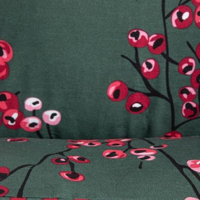 Комплект постельного белья Homla HOLLYBERRY 160x200 см Принт 242783 фото - 2