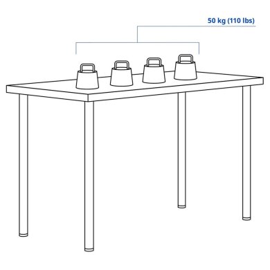 IKEA LAGKAPTEN / ADILS (ИКЕА ЛАГКАПТЕН/АДИЛЬС) 89417024 фото - 5