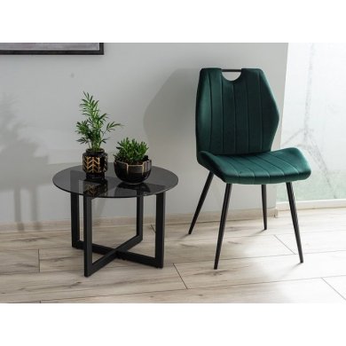 Обеденный стул Signal Arco Velvet Зеленый ARCOVCZ фото - 3