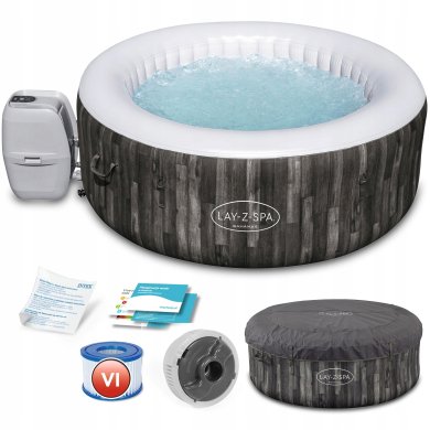 Джакузи Bestway LAY-Z-SPA BAHAMAS 180х66 см Серый BES60005