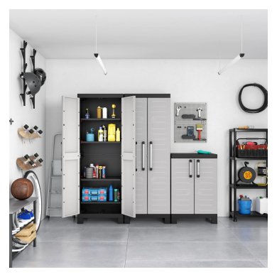 Садова шафа Keter/Kis ARMADIO DETROIT ALTO Сірий 252263 фото - 3