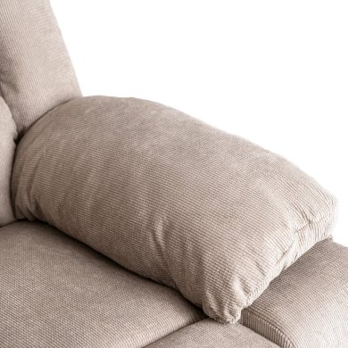 Кресло мягкое раскладное с реклайнером Mebel Elit JASPER Бежевый ME.JASPER/BZ/T/FW фото - 11