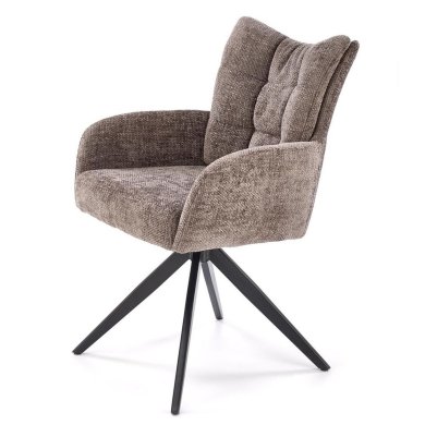 Обеденный стул поворотный Halmar K540 Пепельный V-CH-K/540-KR-POPIELATY фото - 3