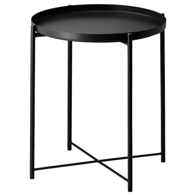 IKEA Журнальный стол GLADOM Черный (ИКЕА GLADOM) 50411990