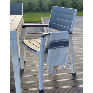 Садовий стілець Keter HARMONY Сірий 236052 фото - 8