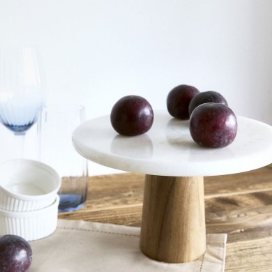 Сервірувальна підставка Homla MARBLE 25 см Білий - 5 Сервірувальна підставка Homla MARBLE 25 см Білий 229376 фото - 5