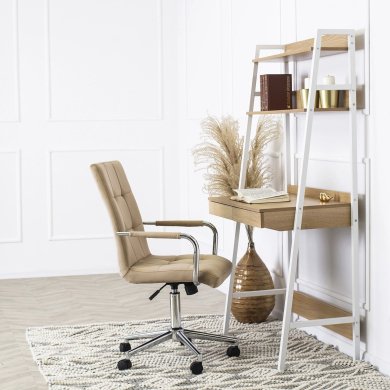 Офісне крісло Mebel Elit BOSTON Бежевий ME.BOSTON/BZ/CH/V/FO фото - 7