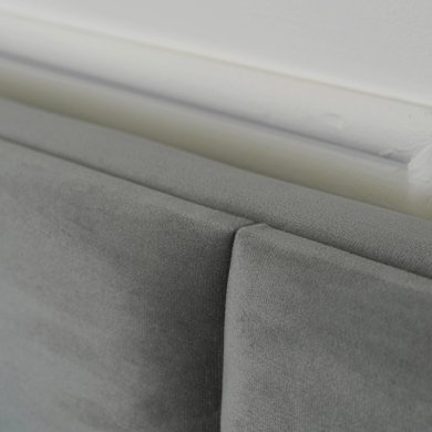 Кровать Mebel Elit MANDA Welur 160x200 см Серый ME.MANDA/160/P/V/LOZZPOJ фото - 9