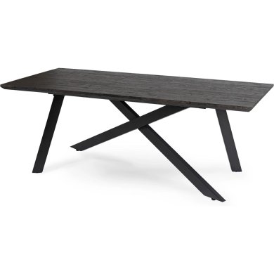 Розкладний обідній стіл Mebel Elit HAMILTON Чорний - 4 Розкладний обідній стіл Mebel Elit HAMILTON Чорний ME.HAMILTON/CZ/S фото - 4