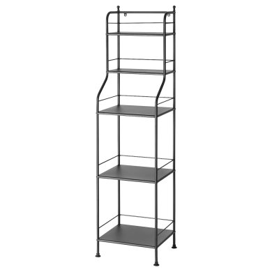 IKEA Стеллаж FROSJON Черный (ИКЕА ФРОССИЯ) 30574902