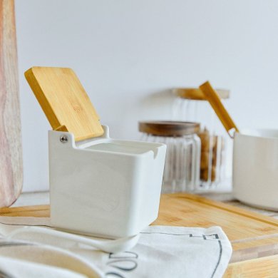 Контейнер Homla FINCAN 10х10 см Белый - 6 Контейнер Homla FINCAN 10х10 см Белый 227794 фото - 6