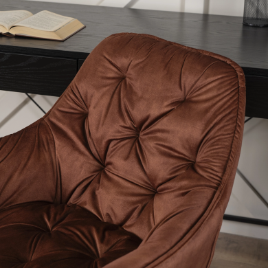 Офисное кресло Mebel Elit MILAN Коричневый ME.MILAN/RD/ZL/V/FO фото - 8