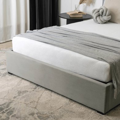 Кровать Mebel Elit MANDA Welur 160x200 см Серый ME.MANDA/160/P/V/LOZZPOJ фото - 10