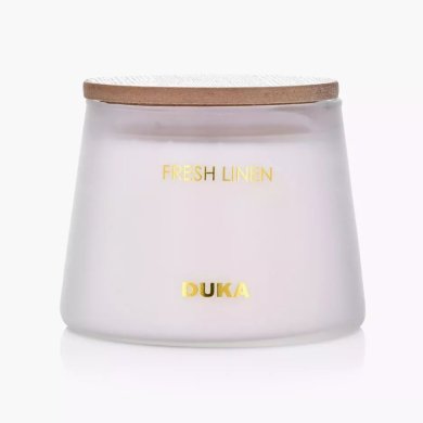 Ароматическая свеча Duka BERG Fresh Linen | Белый 1218464 фото - 2
