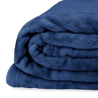 Плед Homla MUKAVA 200x220 см Синій 208278 фото - 2