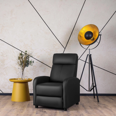 Кресло мягкое раскладное с реклайнером Mebel Elit DANNY 2 Черный ME.DANNY/CZ/E/FW фото - 8