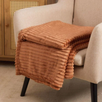 Плед Homla PASK 150x200 см Карамель 217739 фото - 6