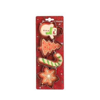 Набор форм для печенья Homla CLACH 4 шт Серебристый 200431 фото - 9