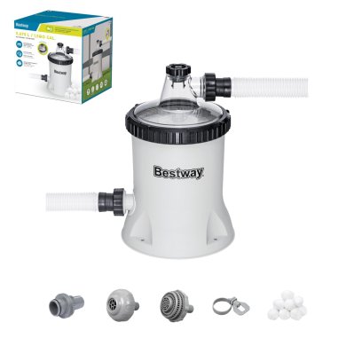 Кульковий фільтр-насос Bestway 58870 5678 л/г Білий BES58870
