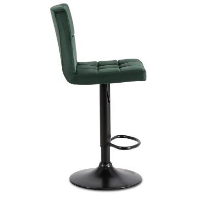 Барный стул Mebel Elit NERO Welur Зеленый ME.NERO/Z/CZ/V/H фото - 4
