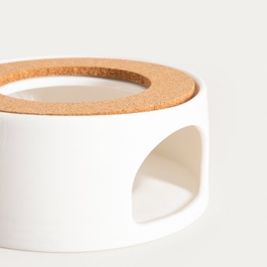 Чайник заварник з підігрівачем Homla MILBO 1 л Білий 238317 фото - 4