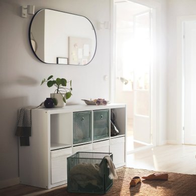 IKEA Стеллаж KALLAX Белый (ИКЕА КАЛЛАКС) 80275887 фото - 18