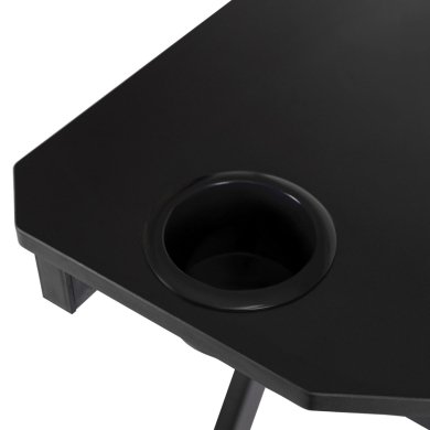 Компьютерный стол Mebel Elit BLECK Черный - 4 Компьютерный стол Mebel Elit BLECK Черный ME.BLECK/CZ/B фото - 4